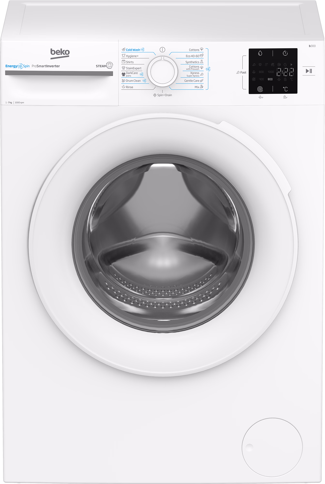 Mașină de spălat rufe Beko BM3WFU37013WW